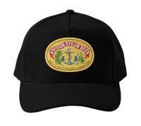 Lomvieal Anchor Steam Beer Baseball Cap Hat Printed Boys Snapback Black Sport Outdoor Hip Hop Solid Color Czapka Mens Casquette Bonnet