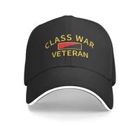 Lomvieal Class War Veteran Cap Fashion Casual Baseball Caps Adjustable Hat Hip Hop Summer Unisex Hats Customizable Polychromatic