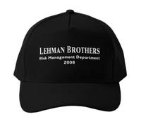 Lomvieal Lehman Brothers Risk Management Departme Baseball Cap Hat Hip Hop Summer Sun Spring Outdoor Czapka Fish Mens Sport