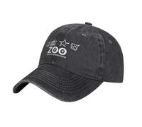 Lomvieal U2 Desgin Baseball Cap Zoo Tv Fashion Washed Hip Hop Hats Design Hiking Fishing