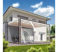 Lona Impermeable Transparente Resistente Con Ojales, Cubierta Transparente Grande (Pequeña) Para Exteriores, Ideal Para Camping, Patios, Gallineros, Plantas De Jardín Clear,4X11ft