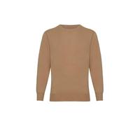 Lona Scott Mens Cashmere Jumper, Crew Neck, Beige XXL