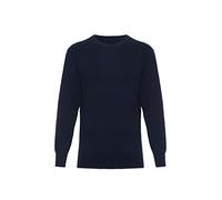 Lona Scott Mens Cashmere Jumper, Crew Neck, Navy S