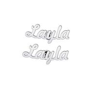 LONAGO Personalized Custom Engraved Name Earrings-Customize Your Own Earring with Name