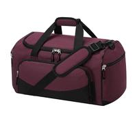LONALIA 30L Gym Sport Duffle Bag, Maroon, 30L US, Medium Gym Bag