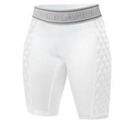 Londkaron 7" Women's Softball Sliding Shorts, Elite Padded Compression Slider Shorts, White, L