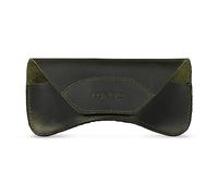 LONDO Genuine Leather Case for Eyeglass, Sunglasses, Goggles and Spectacles with Magnetic Closure