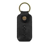 Londo Genuine Leather Case with Keyring for Ledger Nano S Bitcoin Wallet Unisex (Black)
