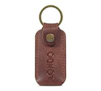 Londo Genuine Leather Case with Keyring for Ledger Nano S Bitcoin Wallet Unisex, brown