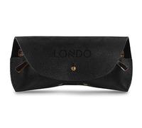 LONDO Genuine Leather Case for Eyeglass, Sunglasses, Goggles and Spectacles