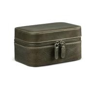 LONDO Genuine Leather Kensley Watch Box - Protective, Stylish, Elegant Timepiece Collector Display Case Organizer Holder Storage for Mens & Womens Luxury Wristwatches