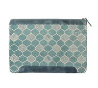 Londo Genuine Leather Laptop Sleeve - Stylish Protection for MacBook M1 M2 M3 Pro Max (Blue, 13 Inches)