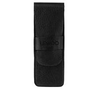 LONDO Genuine Leather Pen and Pencil Case with Tuck in Flap, Stationery Bag