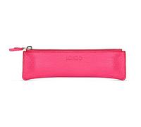 LONDO Genuine Leather Pen Case with Zipper Closure, Pencil Pouch Stationery Bag, OTTO251