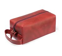 Londo Genuine Leather Travel Toiletry, Makeup, Shaving Organizer Bag - Dopp Kits - Unisex