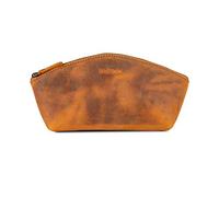 LONDO Genuine Leather Versatile Gondola Style Handbag - Cosmetic, Toiletry, Makeup, Shaving Organizer Bag - Dopp Kits - Unisex