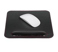 Londo Leather Mousepad with Wrist Rest (Black)