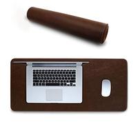 LONDO Leather Mousepad - Extended Desk Mat - Smooth Surface & Non-Slip Base