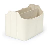LONDO Leather Remote Control Organizer and Caddy with Tablet Slot
