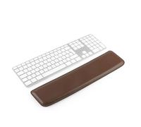 Londo PU Leather Keyboard Pad - Premium Ergonomic Support for Comfortable Typing at Work and Home (Brown, Large)