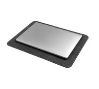 LONDO Top Grain Leather Mouse Pad - Desk Mat (Black)