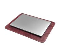 LONDO Top Grain Leather Mouse Pad - Desk Mat (Damson)