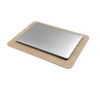 LONDO Top Grain Leather Mouse Pad - Desk Mat (Mink)