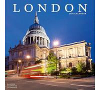 London 2026 Calendar | Square Wall Calendar | Travel Gift | Plastic Free Packaging | by Avonside Publishing
