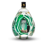 London 40 Diamond Gin, Crystal Clear Premium London Dry Gin. 40% ABV, 70cl - Traditional Dry Gin With Juniper Flavours & Crisp Taste | Perfect For Gin And Tonic, Award-Winning Gin, Great Gin Gift