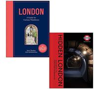London A Guide for Curious Wanderers By Jack Chesher & Hidden London By David Bownes 2 Books Collection Set
