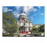 London A4 Calendar 2026, Wall Calendars, Month To View, Travel, Gift