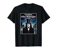 London After Midnight Poster Illustration T-Shirt
