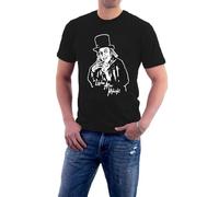London After Midnight T-Shirt Horror Movie Halloween Tee by Sillytees BlackMedium