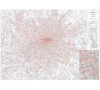 London and the M25: 8 (Map Marketing Postcode Sector Map S.)