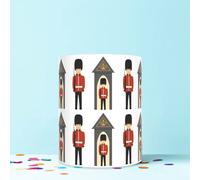 LONDON BEEFEATER GUARDS JUBILEE CORONATION WRAP AROUND EDIBLE CAKE TOPPER ICING DECORATION 3 SHEETS