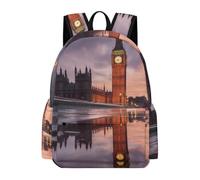 London Big Ben at Dawn Cute Daypack Backpack for Men Women