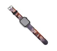 London Big Ben at Dawn Funny Silicone Watch Band 42mm/44mm