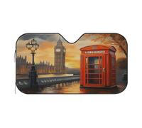 London Big Ben Autumn Car Windscreen Sun Shade Front Window Sunshade S