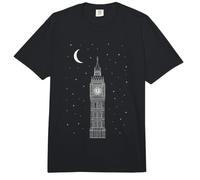 London Big Ben by Night Comfort Colors Adult Heavyweight T-Shirt
