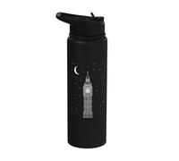 London Big Ben by Night Stainless Steel Insulated Water Bottle