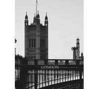 London - Black & White: Architectural Photography Calendar 2026: Minimal geometry, iconic landmarks & quiet urban mood - Monthly planner, 8.5 × 11 in, Monday start