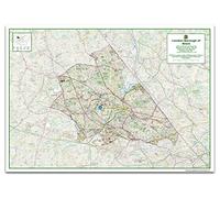 London Borough Map - Brent - Size A0-84.1 x 118.9cm - Paper Laminated