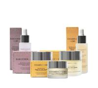 Bakuchiol Anti-Aging Serum, Vitamin C Face Lifting Serum, Vitamin C Skin Brightening Day Cream, Bakuchiol Anti-Aging Night Cream, Vitamin C Anti-Wrink London Botanical Laboratories Clear One Size