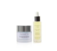 London Botanical Laboratories Hyaluronic Acid Day Anti-Aging Cream + Vitamin C Anti-Wrinkle Serum In Clear Clear One Size