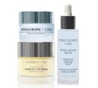 London Botanical Laboratories Pro Glow Fresh Cbd Thc Free Routine Trio In White White One Size