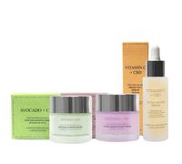 London Botanical Laboratories Ultimate Cbd Thc Free Skincare Night Bundle In Clear Clear