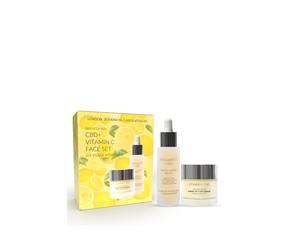 London Botanical Laboratories Womens CBD + VITAMIN C FACE SET - Cream - One Size