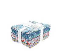 London Bouquet Fat Quarter Bundle (15 Pieces) by Liberty Fabrics for Riley Blake 18 x 21 inches (45.72 cm x 53.34 cm) Fabric cuts DIY Quilt Fabric