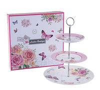 Cake Stand 3 Tier Afternoon Tea Stands Rose Pink London Boutique White 260cm_x_100cm