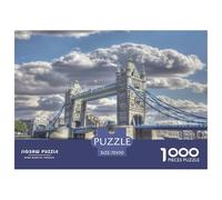 London Bridge 1000 Piece Jigsaw Puzzle for Adults - A Great Gift Idea for Men & Women, Challenging Wall Art for Home Decoration 70x50cm/1000pcs